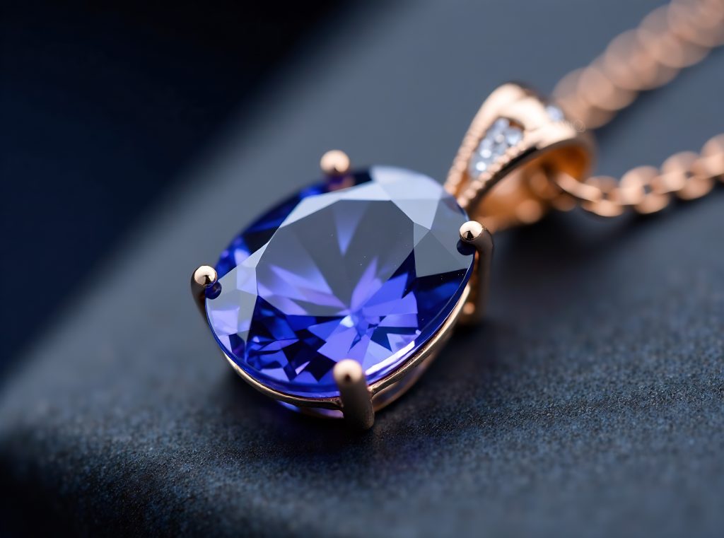 serene tanzanite pendant jewelry new image